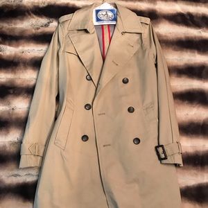 Men’s H&M Trench Coat 38R